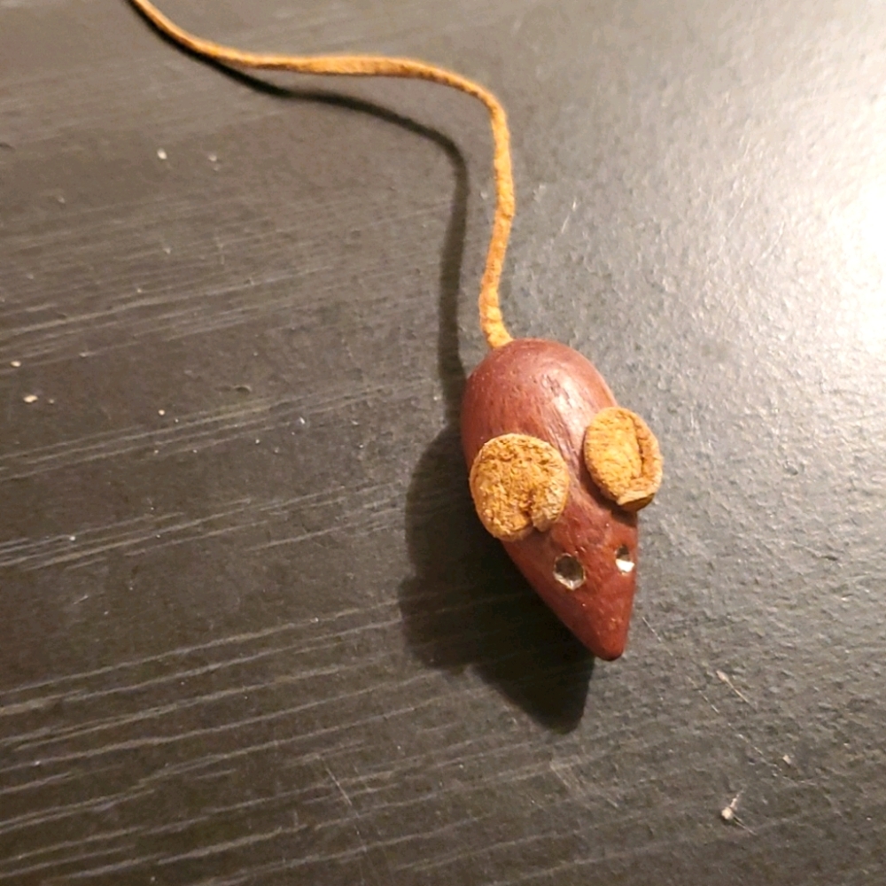 Cute wood mouse